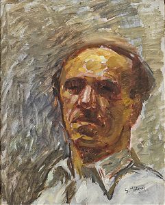 SAMUEL MUTZNER (1884 - 1959) Autoportret