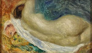 AUGUSTE RENOIR (1841 - 1919) Nud întins