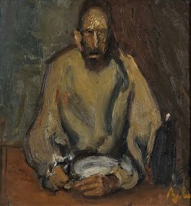 CORNELIU BABA (1906 - 1997) Man with a Spoon
