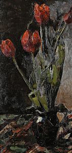 GHEORGHE PETRAȘCU (1872 - 1949) Tulips