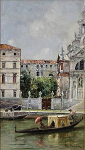 THEODOR AMAN (1831 - 1891) Venice